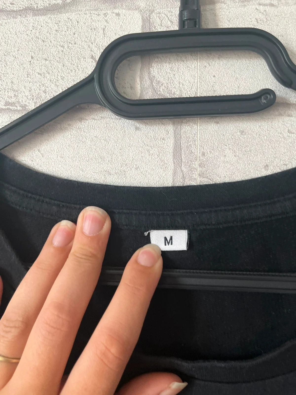 Tuníca/sudadera longa preta mangas compridas Muito bom – Tamanho 38 – photo 2